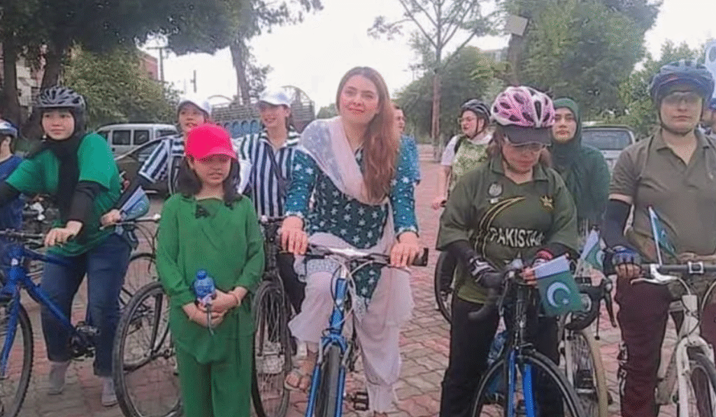 Lahore Independence Day cycling rally