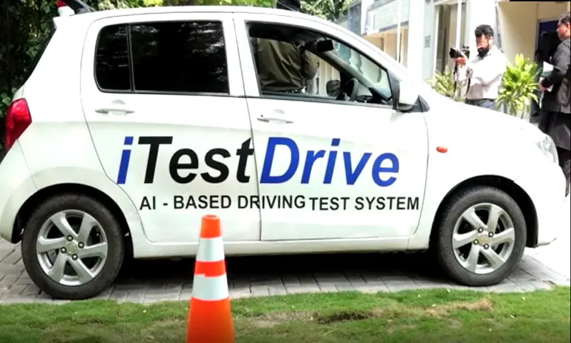 Punjab Launches Pakistan’s First AI-Driven Test Car to Revolutionise Driving Licence System