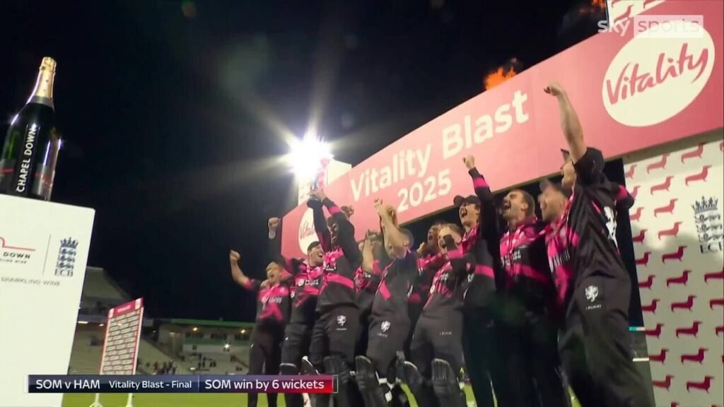 Smeed’s Brilliance Powers Somerset to Historic T20 Blast Final Win
