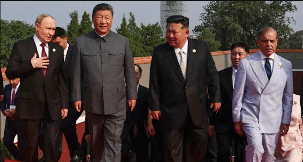 China denies conspiracy with Russia and North Korea