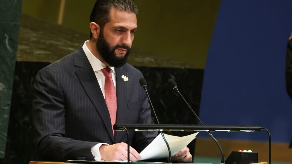 Al-Sharaa Becomes First Syrian Leader in 60 Years to Address UNGA