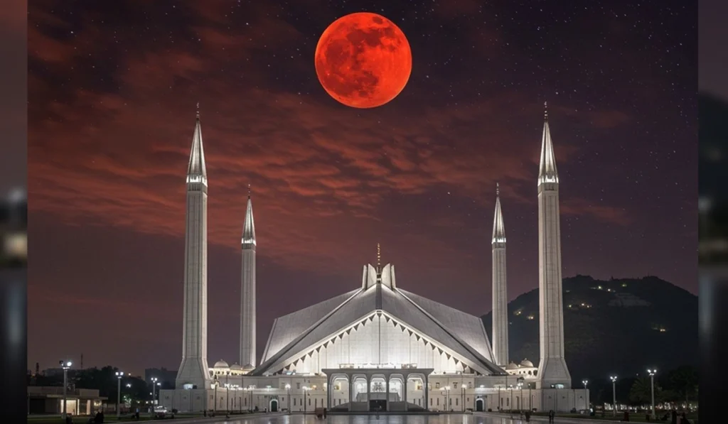 Pakistan Set for Rare Blood Moon as Total Lunar Eclipse Unfolds Today