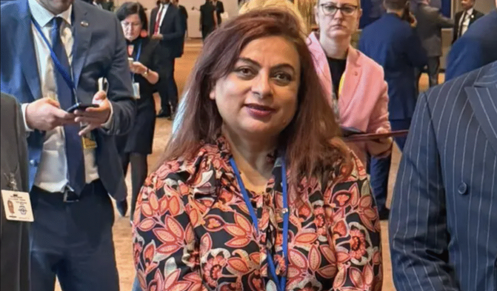 Shama Junejo Rejects Khawaja Asif’s Statement on UN Visit, Issues Detailed Clarification Shama Junejo UN delegation controversy