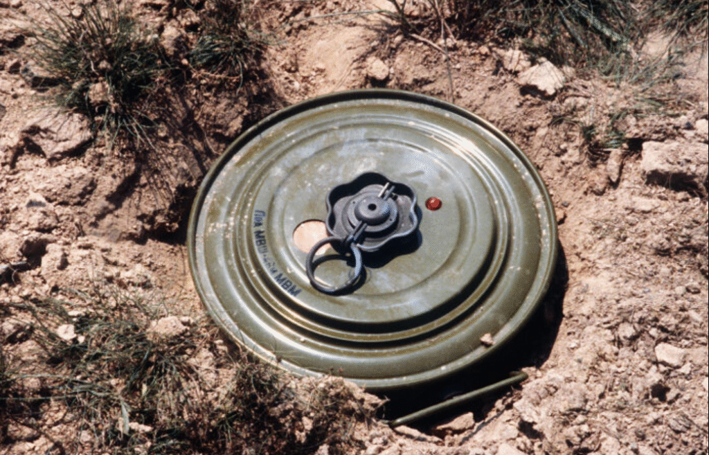 Indian anti-tank mines recovered in Zafarwal