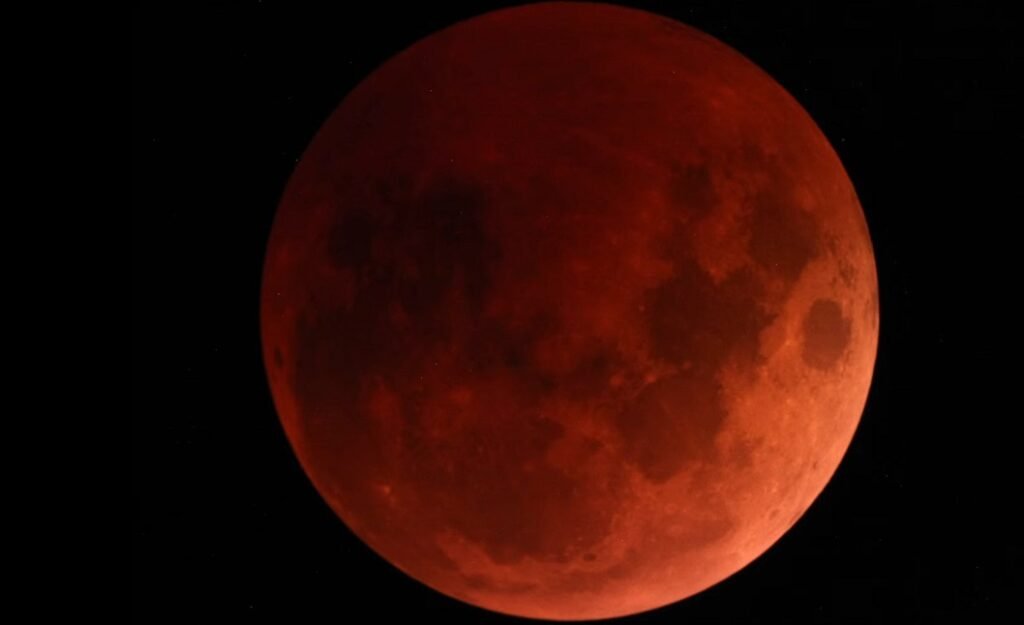 Rare Red Moon