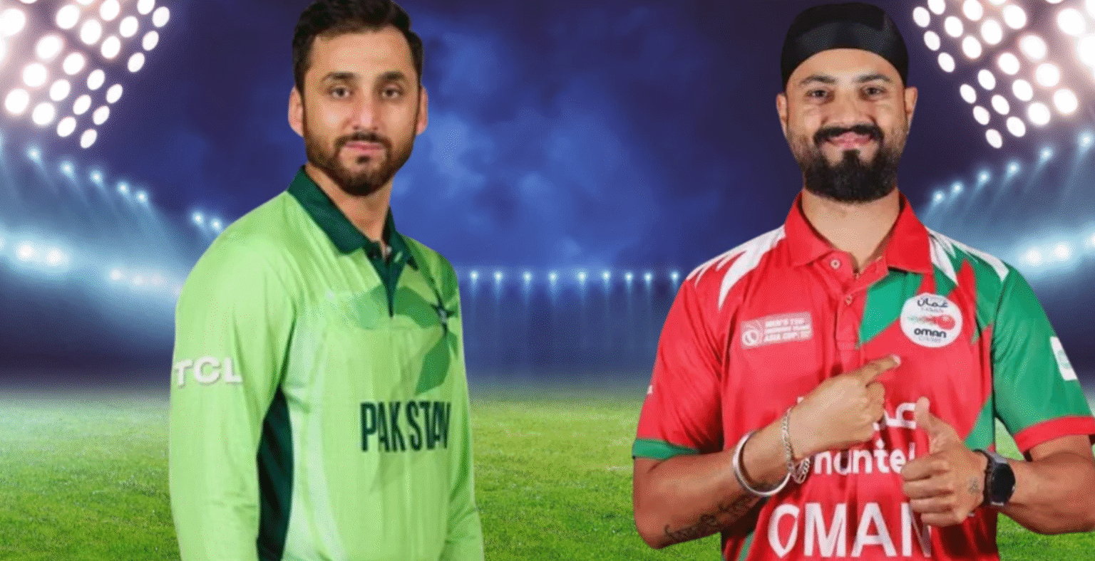 Pakistan vs Oman Asia Cup 2025