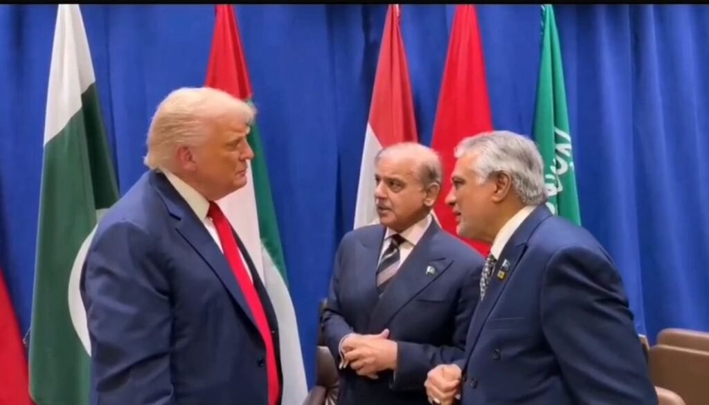 Shehbaz Sharif meets Champion of Peace _ Trump champion of peace