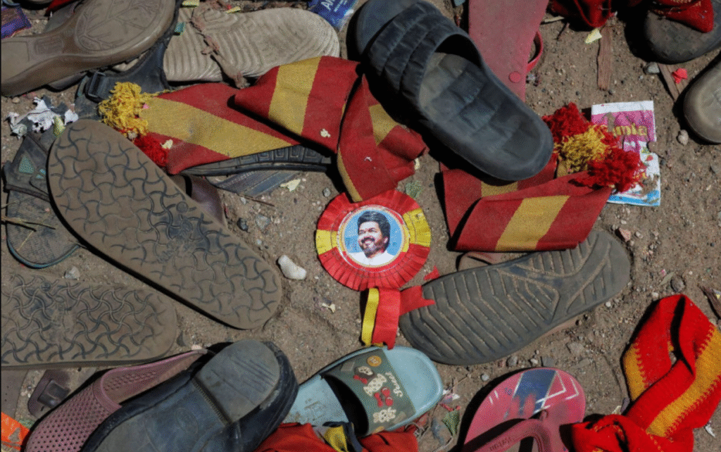 Vijay party stampede Tamil Nadu