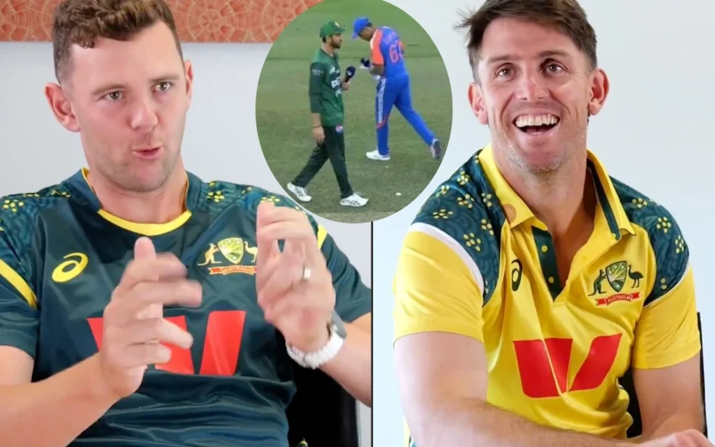 Aussie Players Mock India in No-Handshake Saga