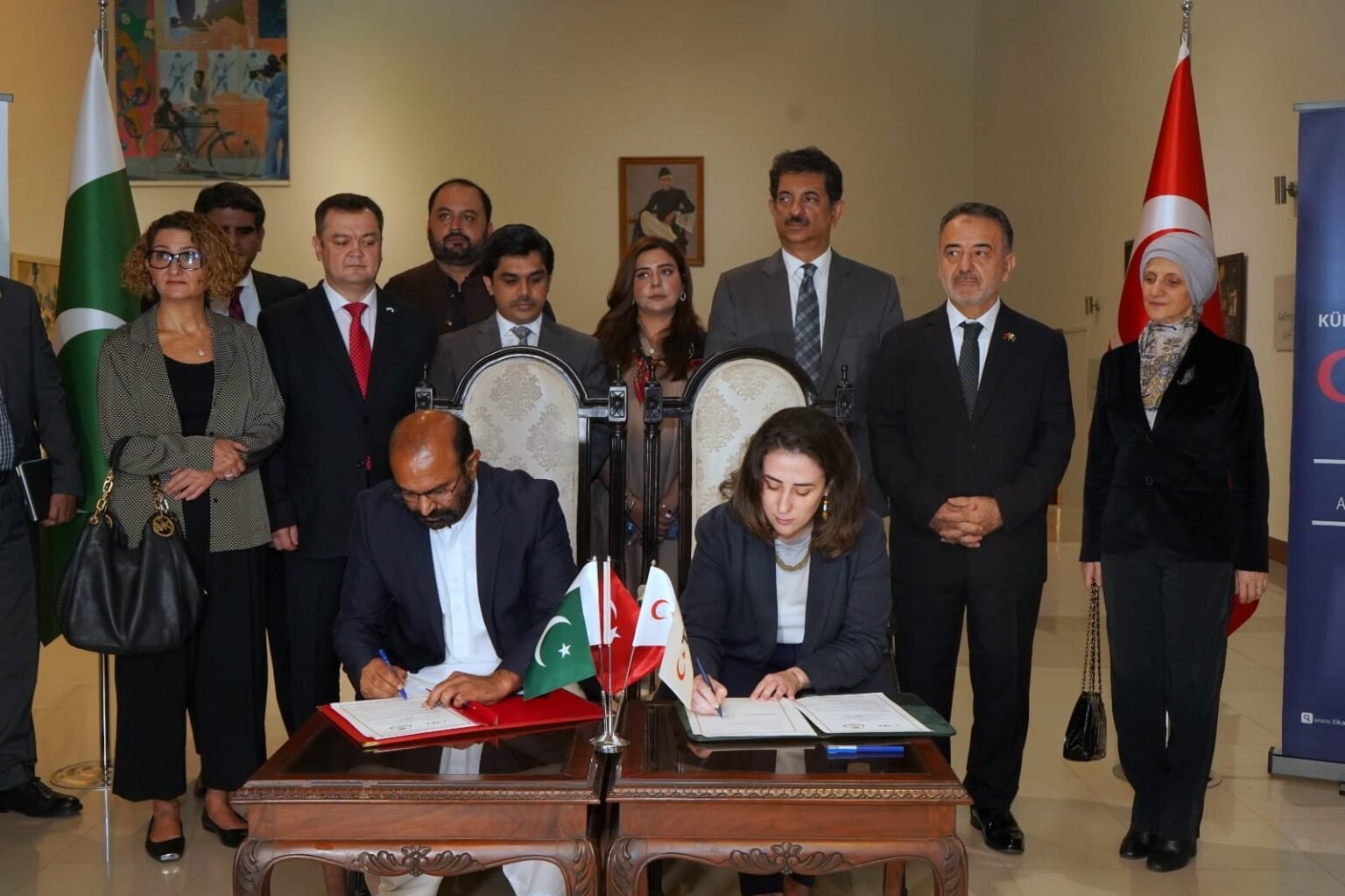 TIKA and the Directorate General of Archaeology, Department of Tourism, Archaeology & Museums of the Government of Punjab signed an agreement