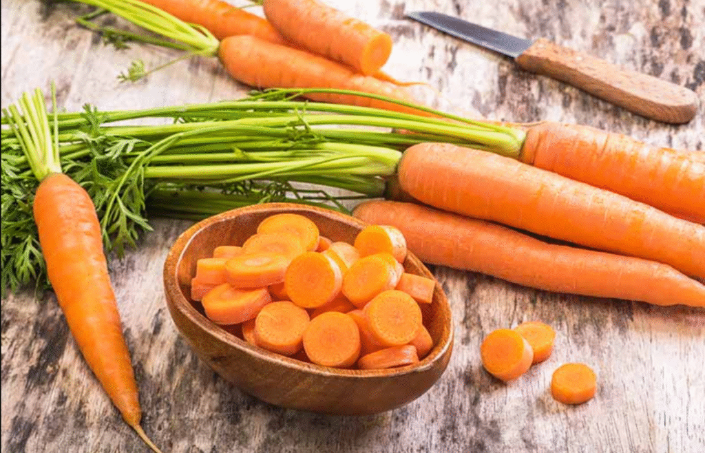 Health benefits of carrots
