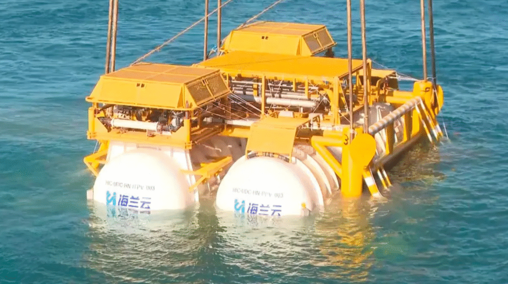 China underwater data center Shanghai