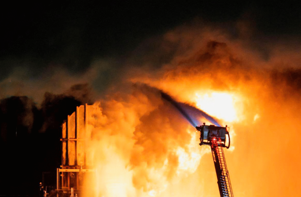Chevron Los Angeles refinery fire