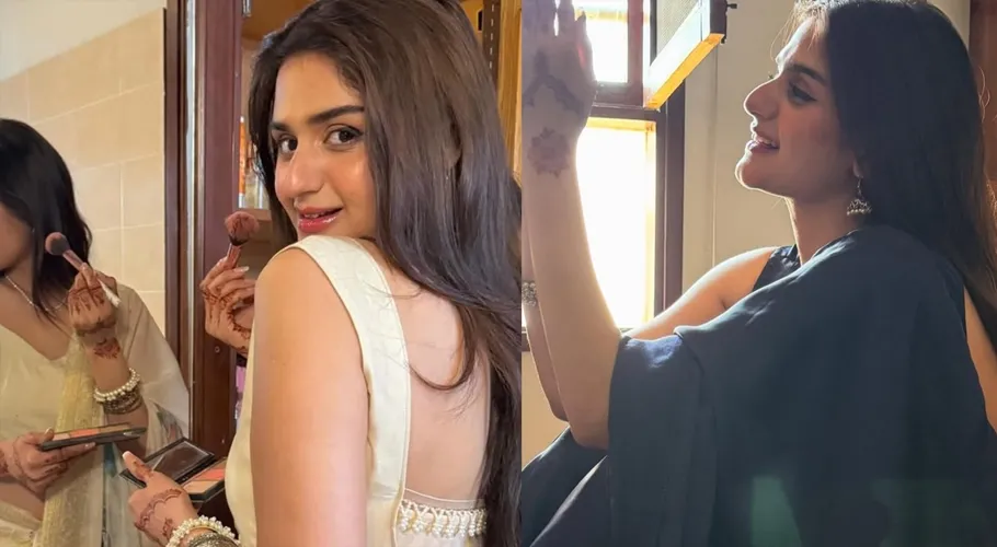 Hira Mani Faces Online Backlash Over Latest Festive Outfit Post Hira Mani faces online backlash over festive outfit as netizens question her fashion choices and cite cultural and religious norms.