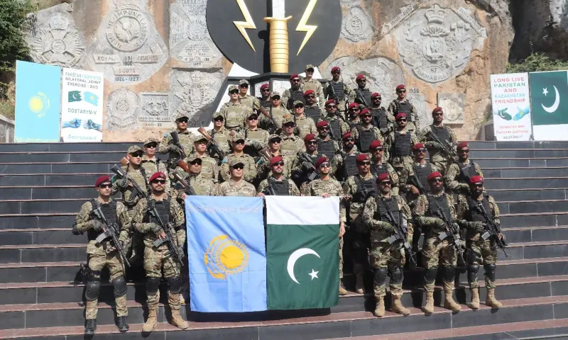 “Dostarym-V”: Pakistan and Kazakhstan Launch Joint Counterterrorism Exercise Pakistan and Kazakhstan launch two-week joint counterterrorism exercise “Dostarym-V” in Cherat to strengthen defence cooperation and regional stability.