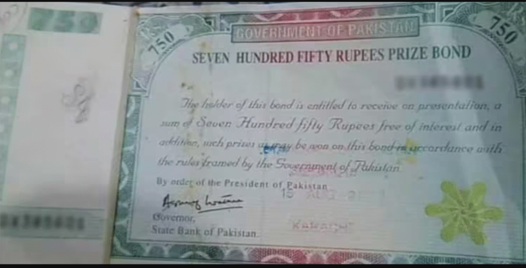 Rs750 prize bond draw October 2025 results