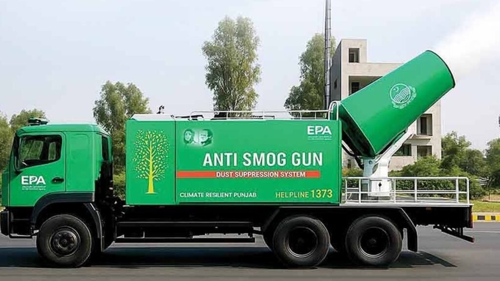 Anti-smog guns activated in Punjab amid worsening air quality