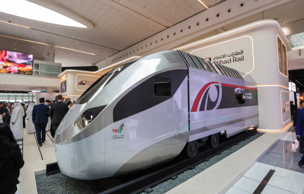 Etihad Rail to Launch UAE Passenger Train Services by 2026 Etihad Rail UAE passenger train 2026