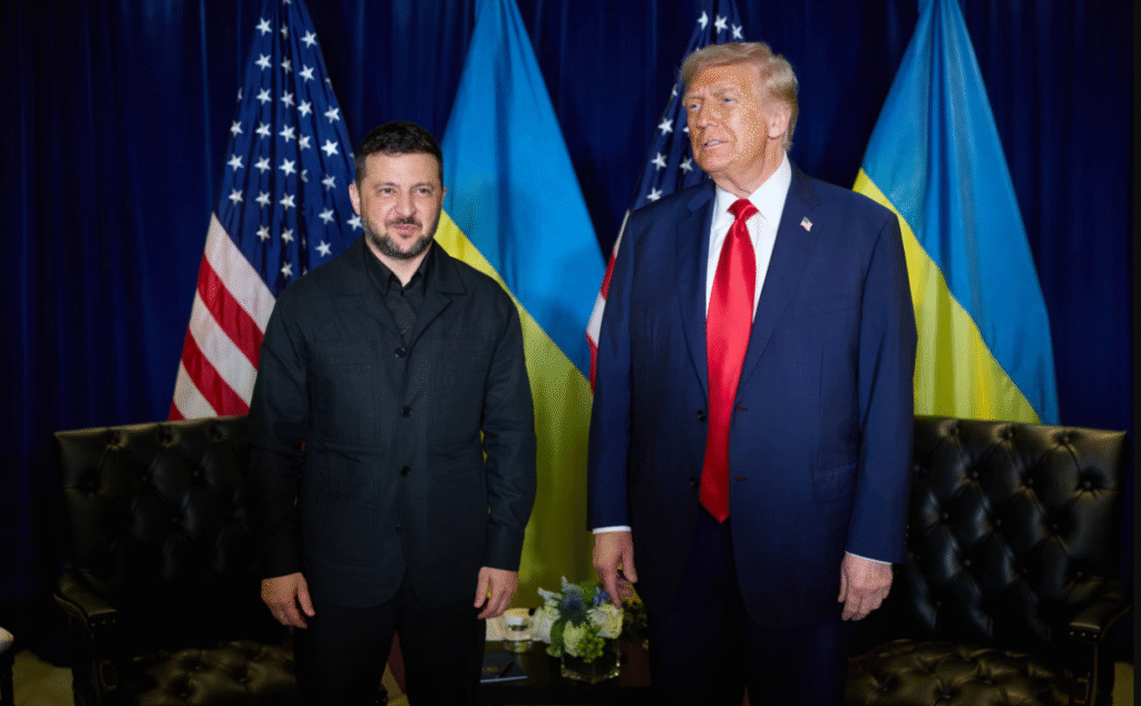 Trump urges Zelenskiy peace deal