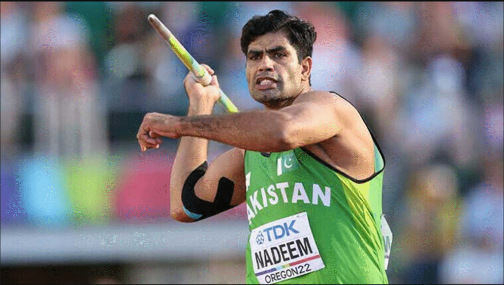 How Arshad Nadeem Stunned Riyadh Again as Pakistan Swept Javelin Podium Spots Arshad Nadeem
