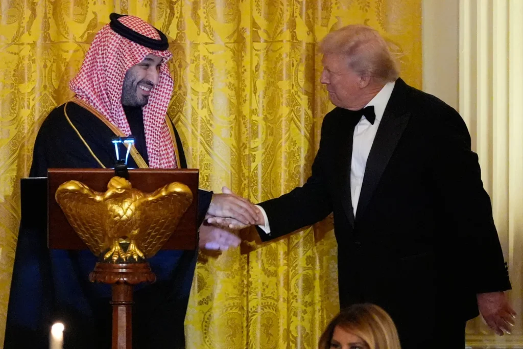 US designates Saudi Arabia a major non-NATO ally as Trump approves defence, nuclear energy and advanced weapons cooperation deals.