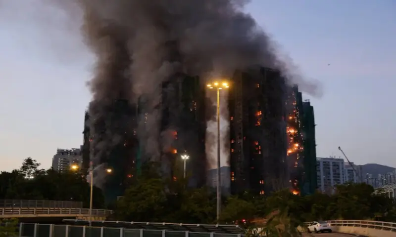 Hong Kong fire kills 44, 100s missing: Three suspects arrested Hong Kong apartment fire kills 44, leaves hundreds missing, sparks negligence probe, and prompts global condolences during rescue efforts.