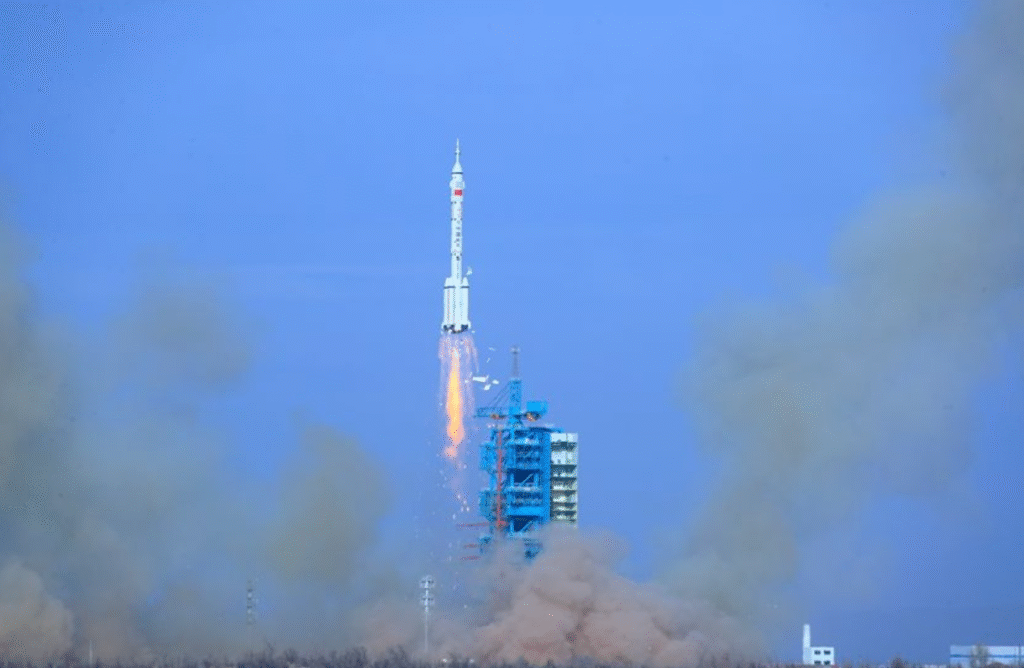 China emergency launch to Tiangong