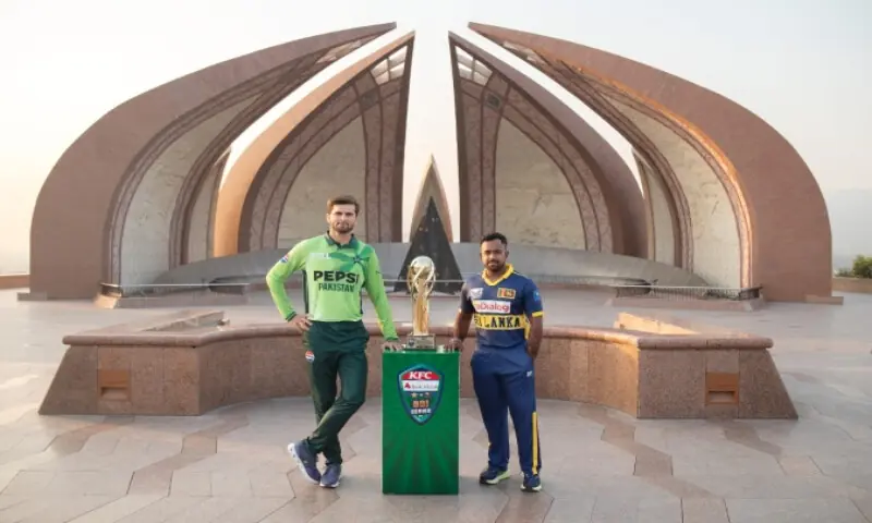 Pakistan Set to Face Sri Lanka in Three-Match ODI Series in Rawalpindi on Tuesday Pakistan defeat Sri Lanka by six runs in thrilling Rawalpindi ODI; Salman Ali Agha stars with unbeaten 105 as hosts lead.