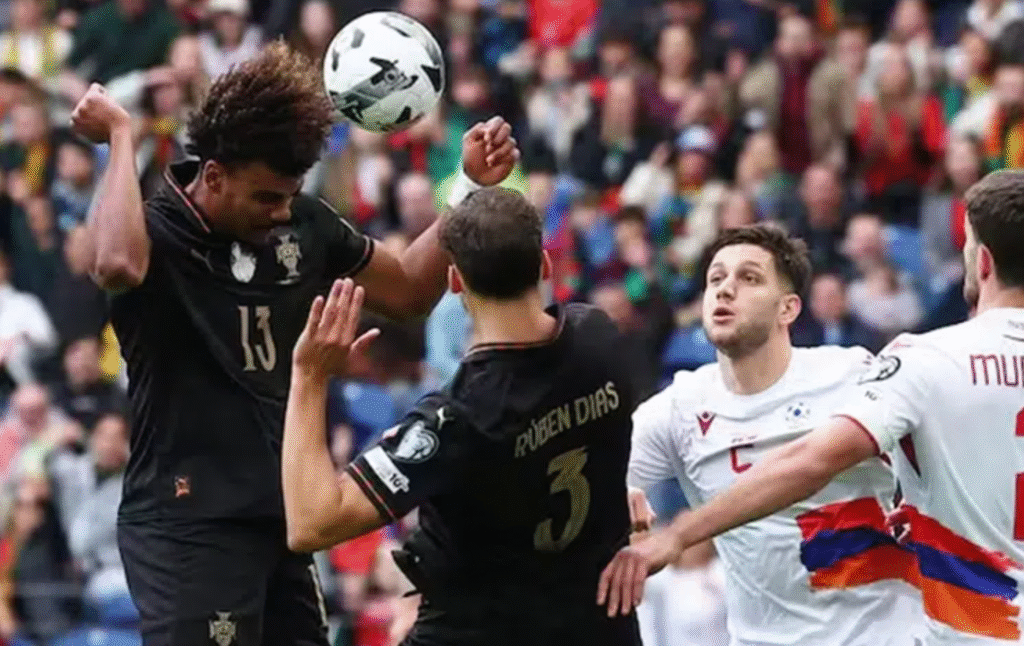 Portugal Smash Armenia in 9–1 Rout to Seal Their 2026 World Cup Place Portugal vs Armenia World Cup qualifier