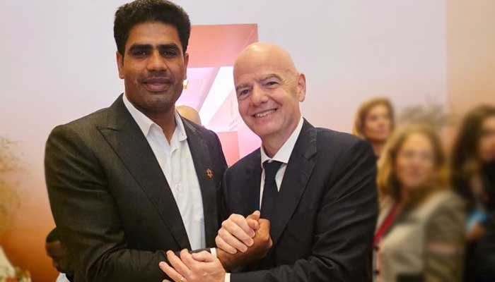 ‘92 Metres and Counting’: Arshad Nadeem Wows FIFA Chief at Dubai World Sports Summit