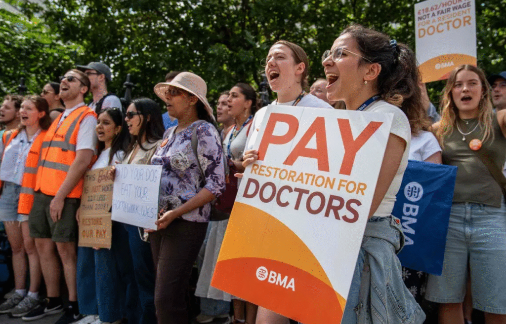 England doctors strike