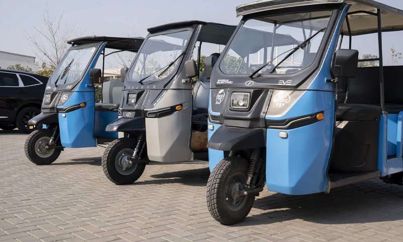KP Introduces Locally Developed Electric Rickshaw for Urban Transport Electric Rickshaw