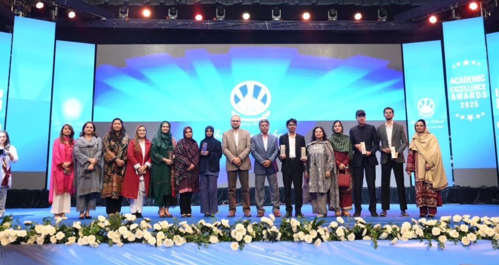 This year’s ceremony honoured students having the highest marks in their subjects, embodying exemplary performance.