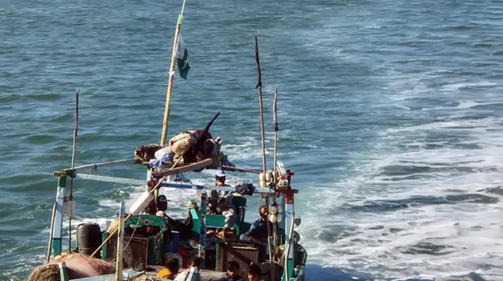 Pakistani fishermen detained by India