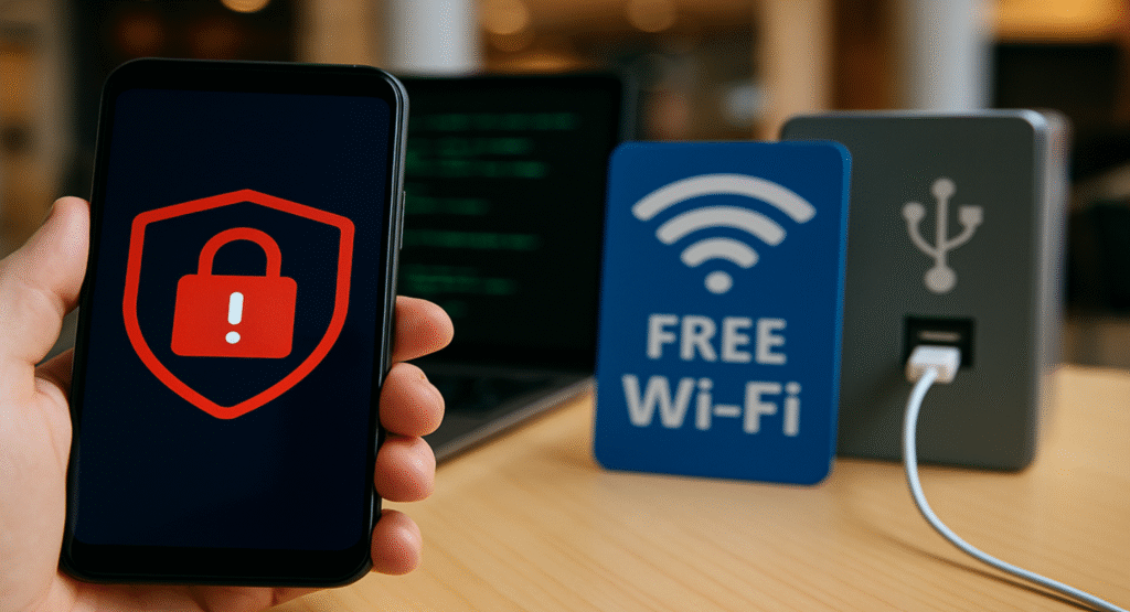 Think Twice Before You Connect: Hidden Cyber Risks Every Traveller Faces on Public Wi-Fi travel cyber security tips