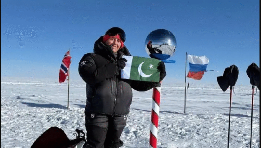 Samina Baig South Pole expedition