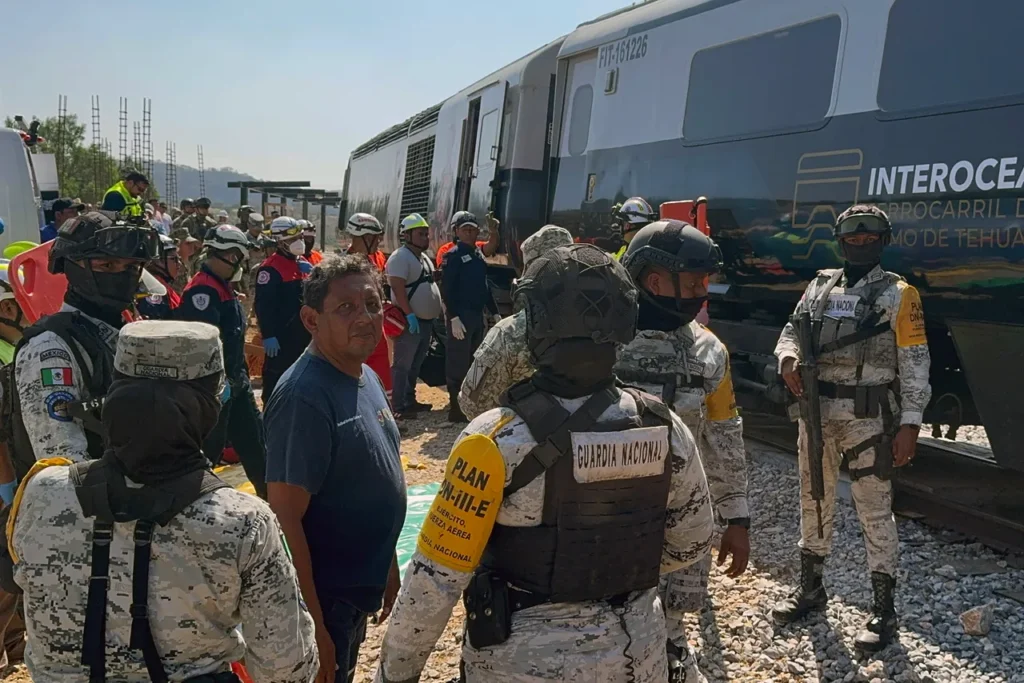 Several killed in a deadly train accident in Mexico Several killed in a deadly train accident in Mexico. Authorities in Mexico have deployed security officials for rescue operation