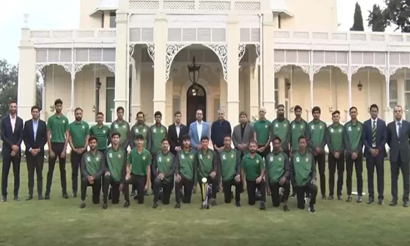 Pakistan Under-19 Asia Cup champions meet Chief of Defence Forces Asim Munir at GHQ akistan Under-19 Asia Cup winners meet Field Marshal Asim Munir, receive praise for discipline, teamwork and national pride.