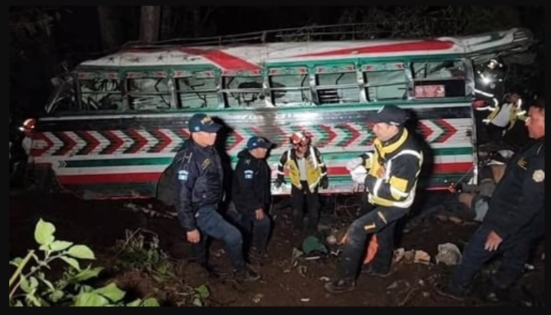 Tragic Bus Accident in Guatemala Claims 15 Lives, Injures 19 on Foggy Highway Guatemala bus accident 2025