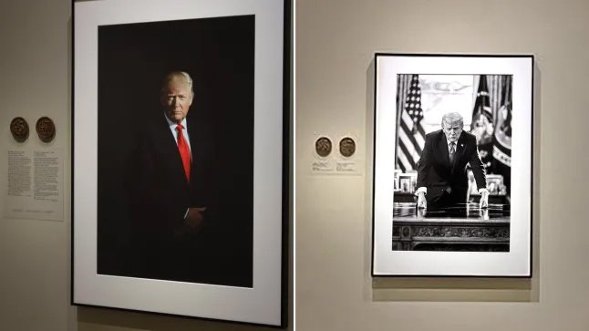 Smithsonian Alters Donald Trump Portrait Plaque, Omits Impeachment and January 6 References Museum