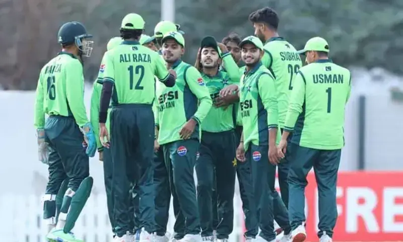 Pakistan U19 Defeat USA by 69 Runs in ICC Under-19 World Cup Warm-Up Match