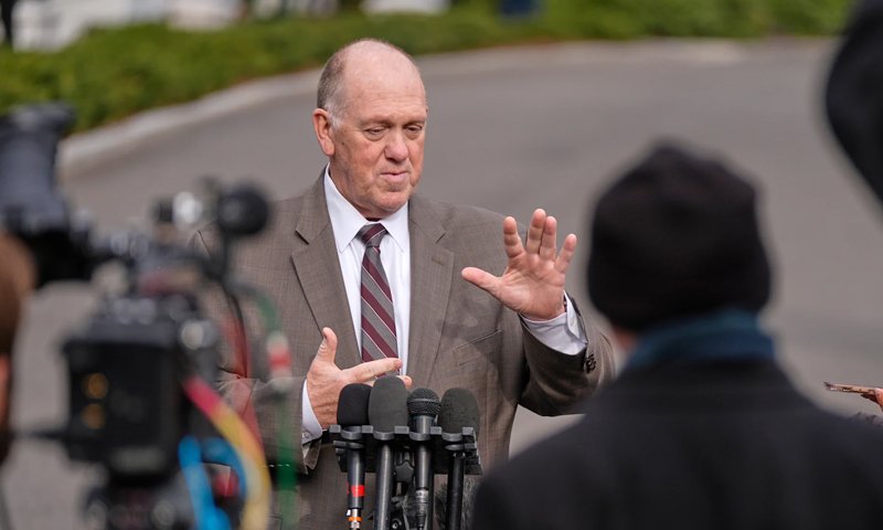 Tom Homan Sent to Minnesota After ICE Shooting White House