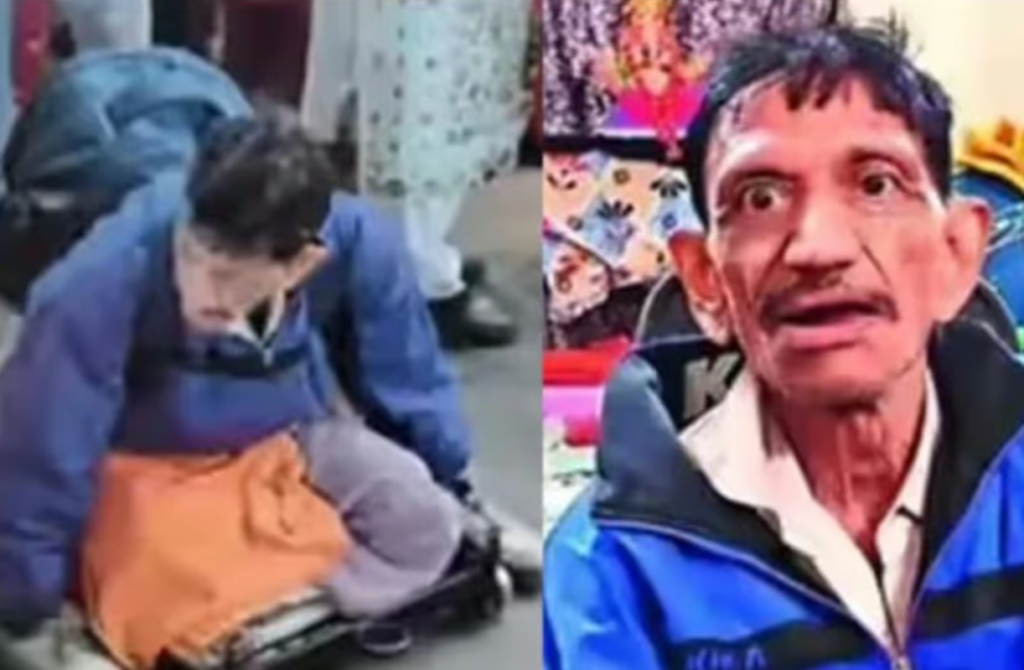 disabled beggar millionaire India