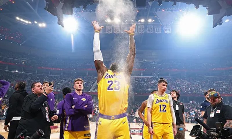 LeBron’s Emotional Cleveland Return bronny james