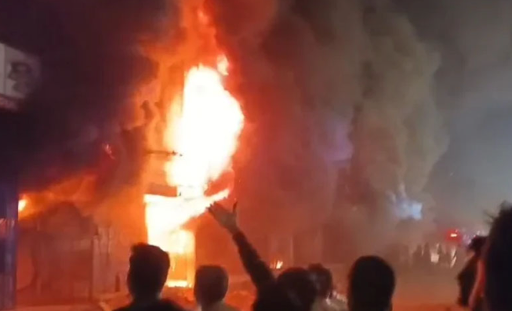 Gul Plaza fire Karachi