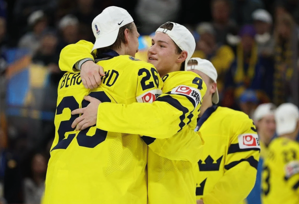 Sweden wins world junior hocke