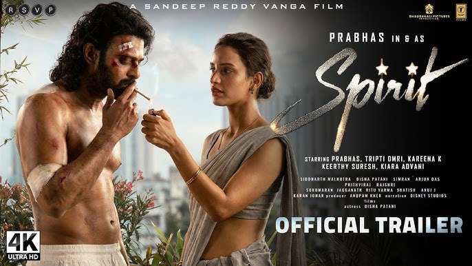 Spirit Movie Release Date Announced: First Look of Prabhas & Tripti Dimri’s Film Revealed