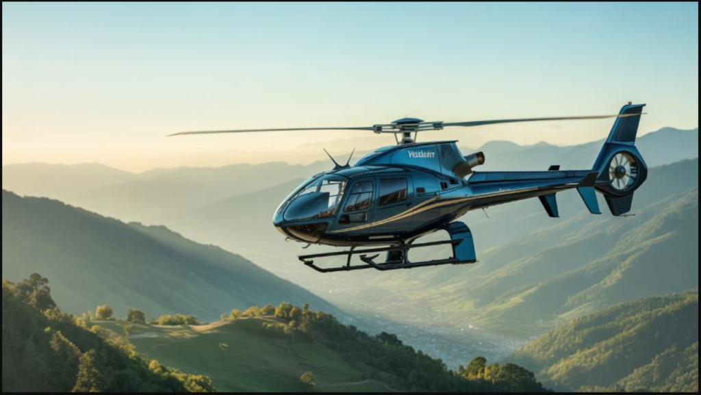 Luxury helicopter service