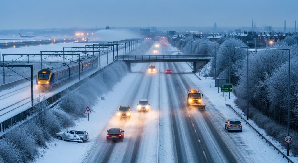 Scientists warn Saharan dust cloud may cause rare blood rain in UK as wet weather continues nationwide.