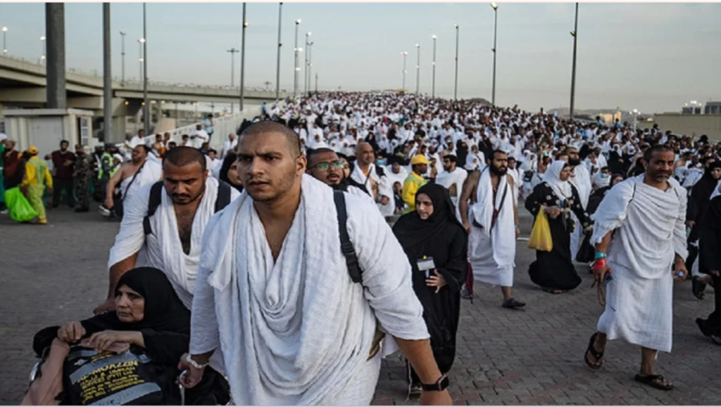 Hajj pilgrims